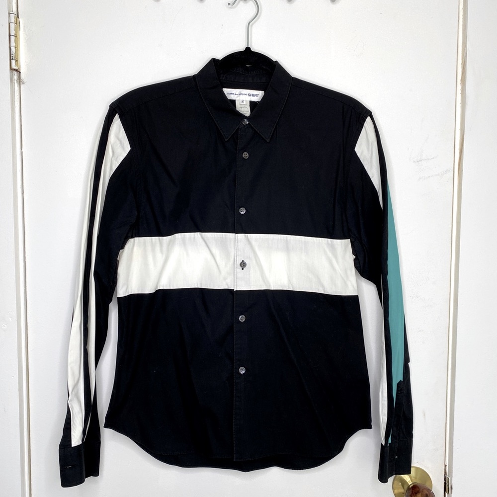 Comme des Garçons SHIRT colorblock button down